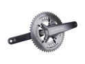 CARBON-TI Chainring X-CarboRing EVO 4-Arm LK 110 asymmetric | Dura Ace FC-R9200 & Ultegra FC-R8100 | outer Ring 60 Teeth