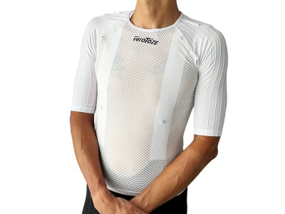 VELOTOZE Base Layer AeroFlow HydroVest with no Hydration Bladder | White S
