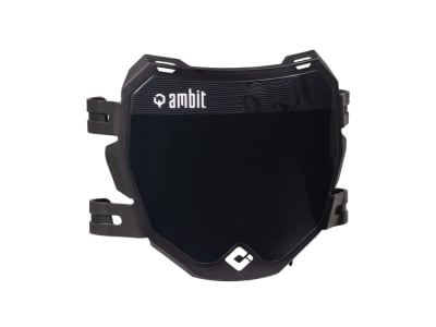 AMBIT Dual Crown License Plate (Downhill) | Black