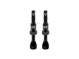 AMBIT Tubeless Ventil Set Realm | schwarz