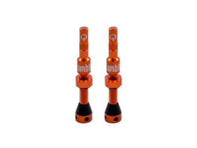AMBIT Tubeless Ventil Set Realm | orange