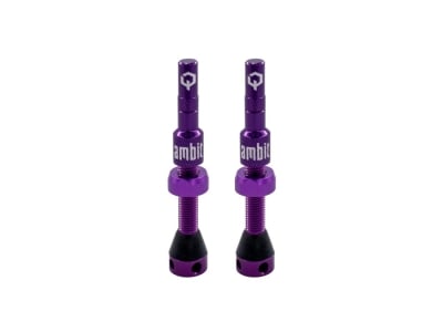 AMBIT Tubeless Ventil Set Realm | lila