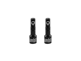 AMBIT Tubeless Ventil Adapter Set Realm | schwarz