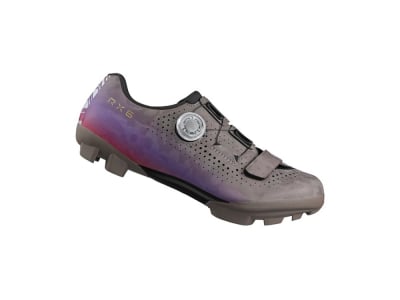 SHIMANO Gravel Schuh Damen SH-RX600 | grau / violett 39 - B-WARE
