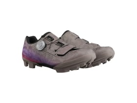 SHIMANO Gravel Schuh Damen SH-RX600 | grau / violett 39 -...