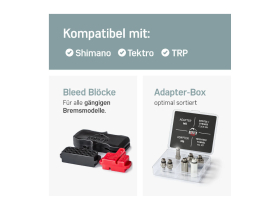 BORGEN Entlüftungskit PRO für Shimano, Tektro...
