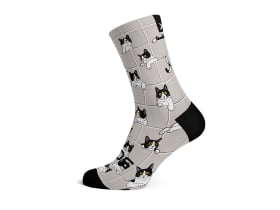 SOX FOOTWEAR Socken Peekaboo Paws Crew Socks