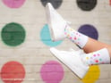 SOX FOOTWEAR Kinder Socken Doppelpack Dots & Fruity Crew Socks | XS (27-32)
