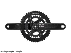 QO Bike Gear RACE Chainring Aero 2-Speed | inner | black...