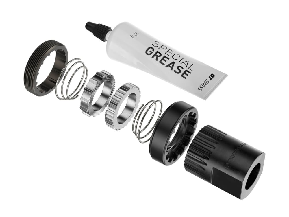 後、NOVATEC SPRINT と前、DT SWISS GIANT前後セット DT SWISS Upgrade Kit Ratchet DF Anti Pedal Kickback System | with tool