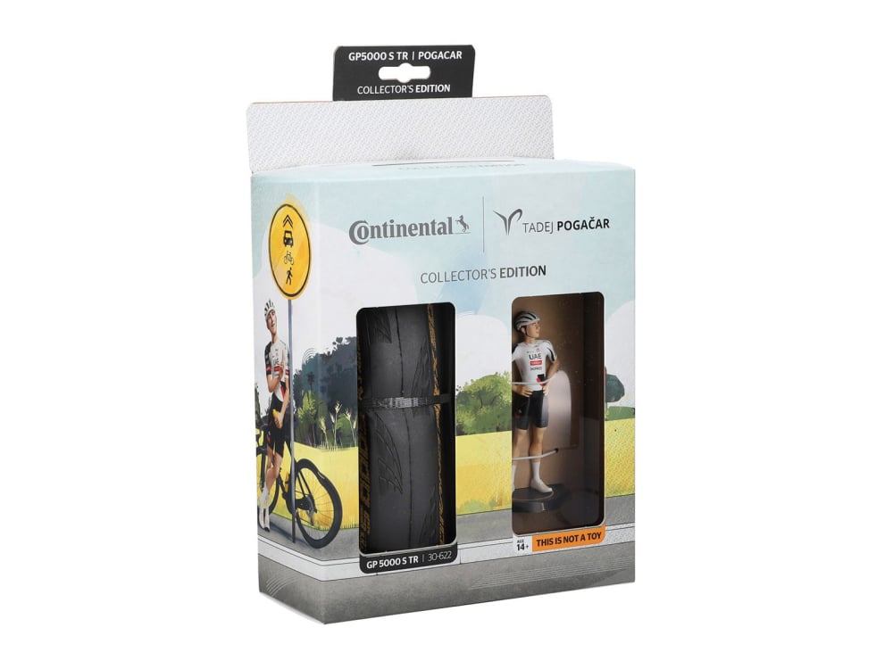 CONTINENTAL Grand Prix 5000 S TR Tubeless Tire 28" | 700 x 30C | Pogacar Collectors Edition New