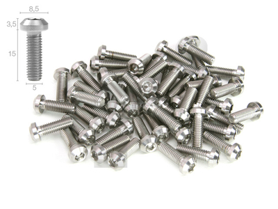 titanium bike screws