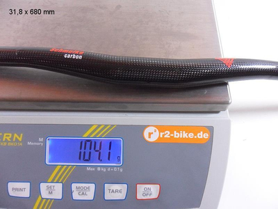 SCHMOLKE Lenker Carbon MTB Lowriser TLO 31,8 mm | 6° 660 mm