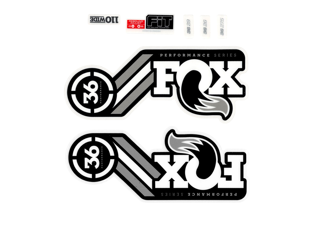 FOX Sticker Decal Set für 36 Performance Series Federgabel grau, 28,00 €