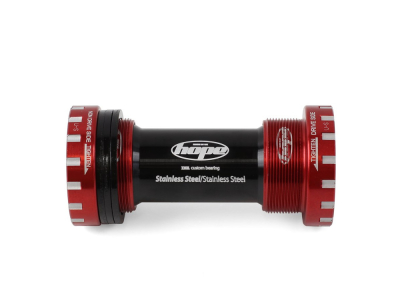 HOPE Bottom Bracket MTB BSA 68/73 mm Stainless steel red