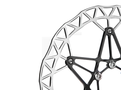 KCNC Disc Rotor Kasditor Rotor | 180 mm colored black