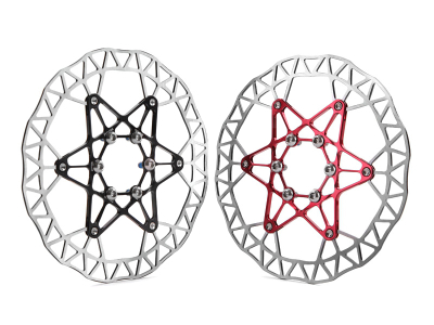 KCNC Bremsscheibe Kasditor Rotor | 160 mm farbig schwarz
