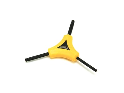 PEDROS Werkzeug Innensechskant-Schlüssel Y-Innensechskant mit 4 / 5 / 6 mm Kugelkopf 65g