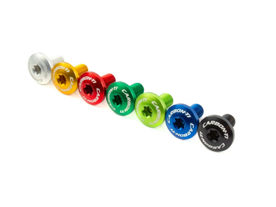 CARBON-TI Aluminium Screw M5x10 large Pan Head black