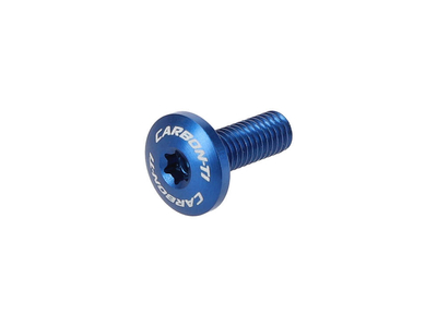 CARBON-TI Aluminium Screw M5x14 large Pan Head red