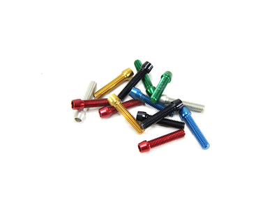 CARBON-TI Aluminium Screw X-Limit 18 | M4x18 red