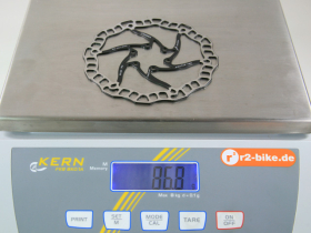 ASHIMA Brake Disc Ultralight | 160 mm black