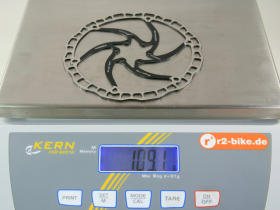 ASHIMA Brake Disc Ultralight | 180 mm black