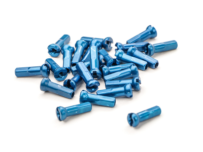 SAPIM Spoke Nipple Polyax Aluminium 2 mm | 14 mm blue