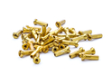 SAPIM Speichennippel Polyax Aluminium 2 mm | 14 mm gold