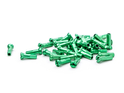 SAPIM Spoke Nipple Polyax Aluminium 2 mm | 14 mm acid green