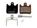 HOPE Brake Pads Standard organic for X2 Race Aluminium Carrier