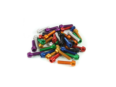 Aluminum Screw M4x15 Conical Head gold