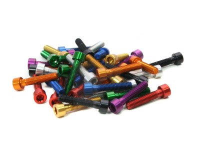 Aluminium Screw M6x30 Cylindric Head 2,9g purple