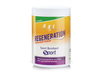 SANCT BERNHARD SPORT Regenerationsdrink Premium Granatapfel | 750 g Dose
