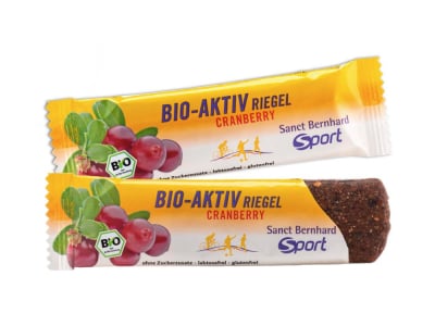 SANCT BERNHARD SPORT Energy Bar Organic Cranberry | 40g Bar