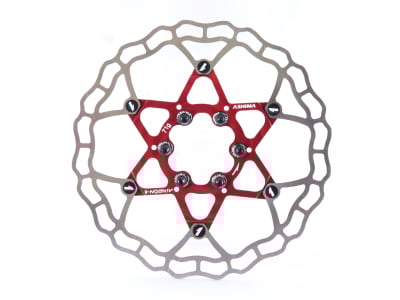 ASHIMA Brake Disc AiNEON Rotor | 160 mm red