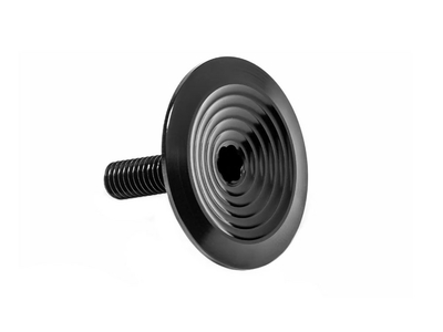 ABSOLUT BLACK Ahead Cap Top Cap Aluminium 1 1/8