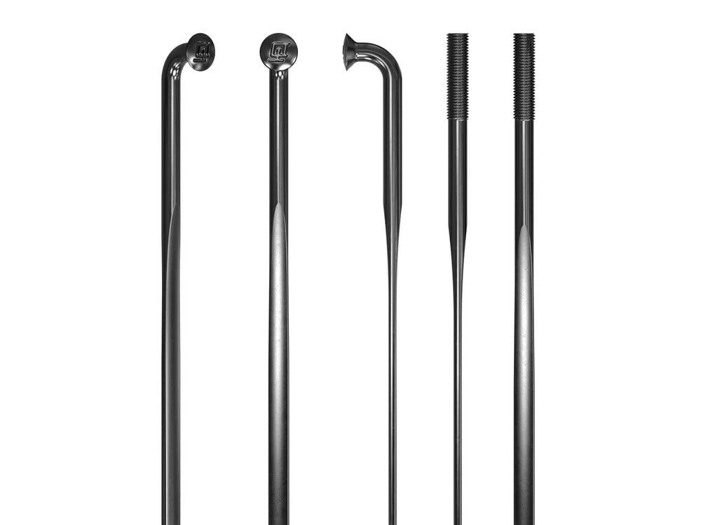Speiche Raster DT SWISS Speiche Aerolite Messerspeiche schwarz 264 mm