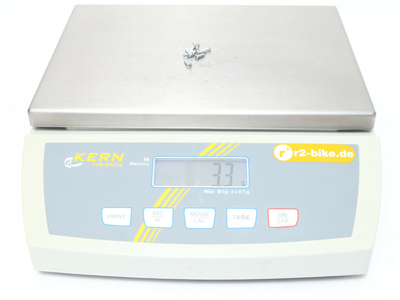 SAPIM Speichennippel Upsidedown Aluminium 2 mm | 12 mm silber