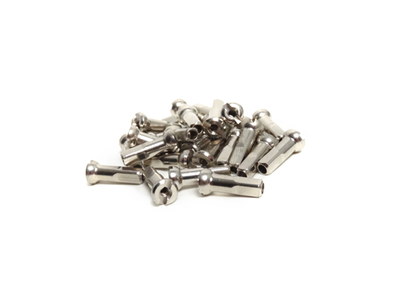 SAPIM Spoke Nipple Polyax Brass 2 mm | 14 mm silver