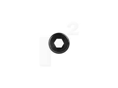 EXTRALITE Thru Axle Black Lock 15.3 | QR15 for FOX