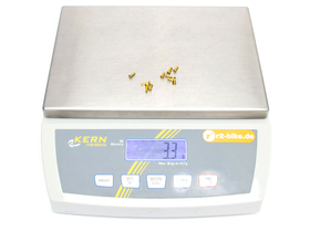 SAPIM Speichennippel Polyax Aluminium 1,8 mm | 12 mm gold