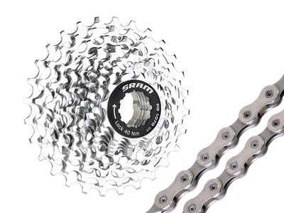 WEAR SET 10-speed SRAM X9 Cassette PG-1070 + SRAM PC-1071 Chain 12 - 36 Teeth