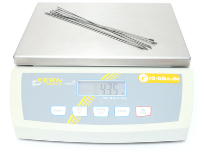 SAPIM Speiche CX-Ray Messerspeiche silber Straightpull 262 mm