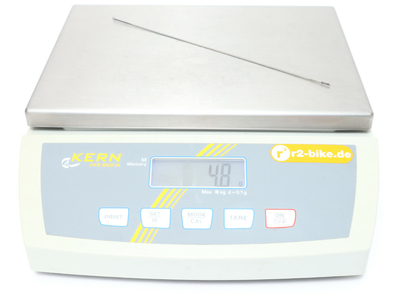 SAPIM Speiche CX-Ray Messerspeiche silber Straightpull 280 mm