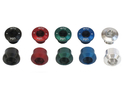 WOLFTOOTH Chainring Bolts 4-Loch 6 mm red