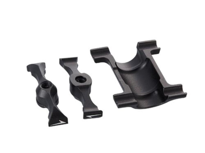 KCNC Clamp Kit Carbon Support Kit for Carbon Saddle Rails black 30,9 | 31,6 | 34,9 mm