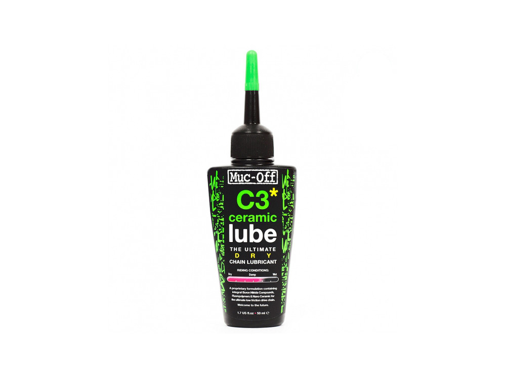 MUC-OFF Kettenschmiermittel C3 Ceramic Dry Lube 50ml 64g, 12,50