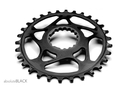 ABSOLUTE BLACK Kettenblatt Direct Mount narrow wide Cannondale Hollowgram Kurbel | schwarz 30 Zähne