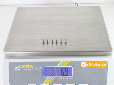 CARBON-TI Schraubenset Titan X-Rotor Titanium Bolt Kit |...